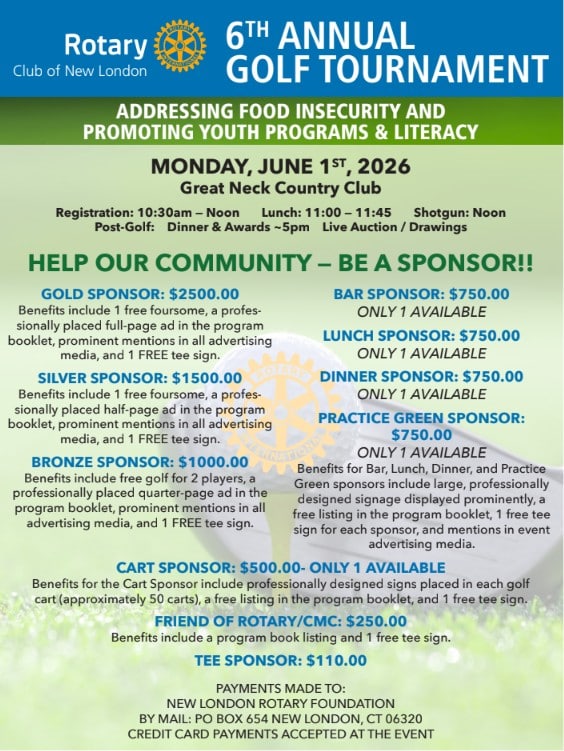 Rotary golf tournament